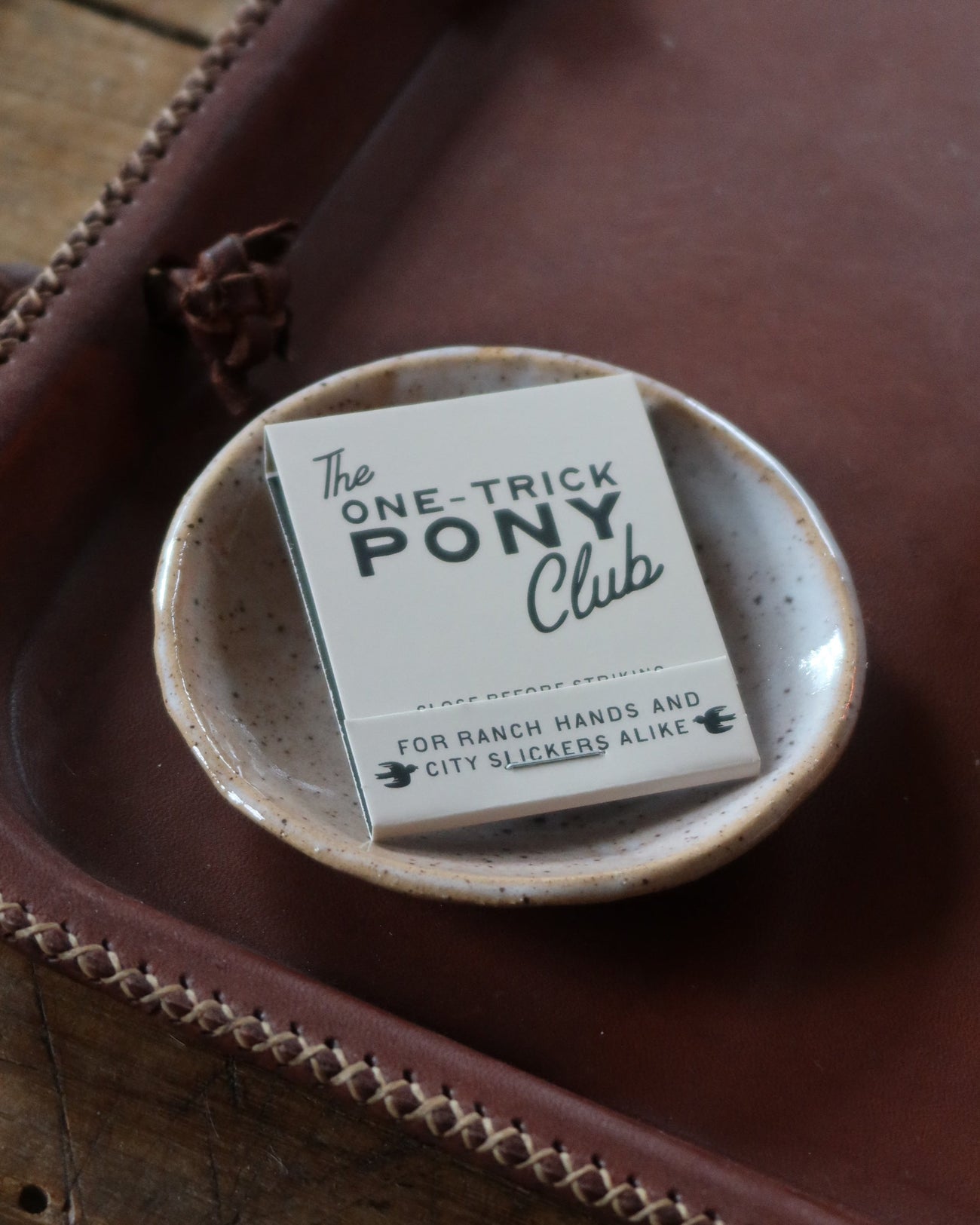 THE ONE TRICK PONY MATCHBOOK (SET OF 2)