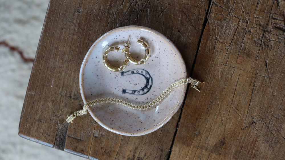 HORSESHOE TRINKET DISH