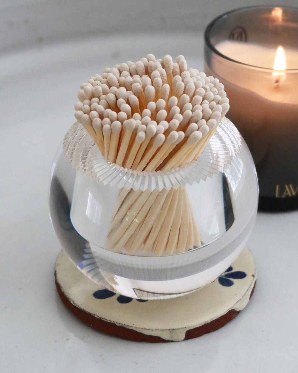 ACRYLIC MATCH STRIKER WITH MATCHES - Shop Cupcakes and Cashmere