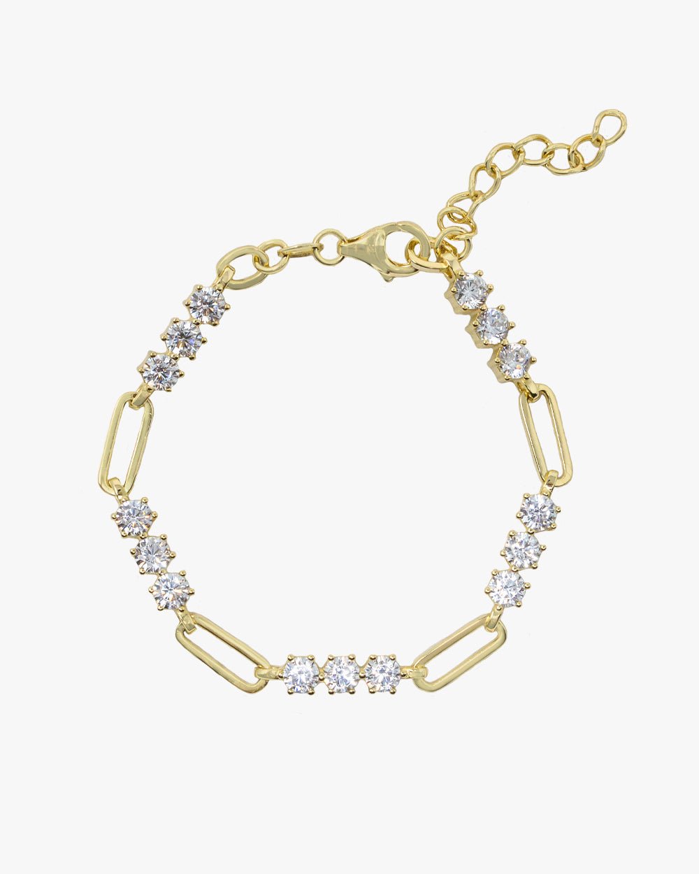 ALARA CZ TRIO TENNIS BRACELET - Shop Cupcakes and Cashmere