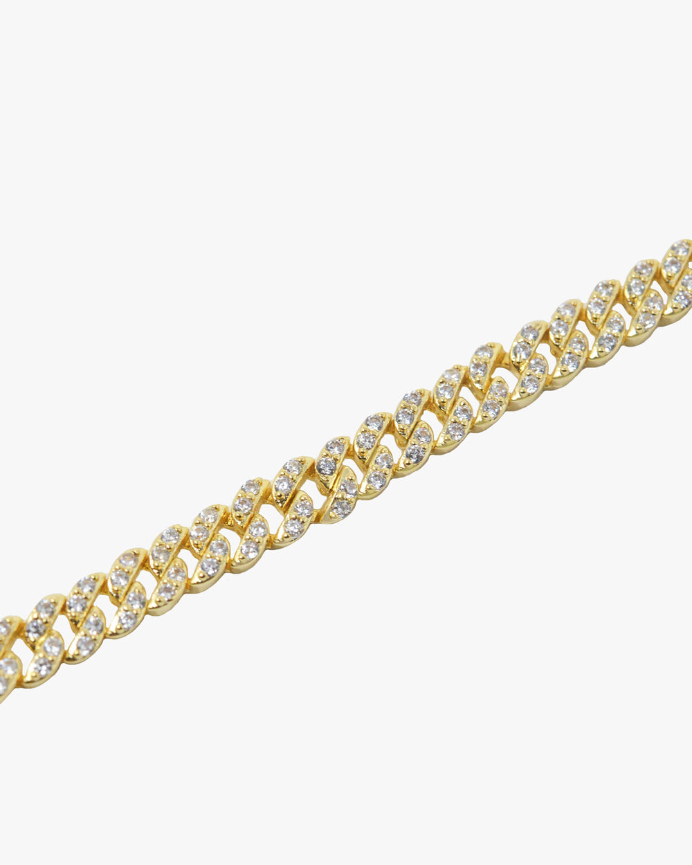 DEJA CZ CURB CHAIN BRACELET