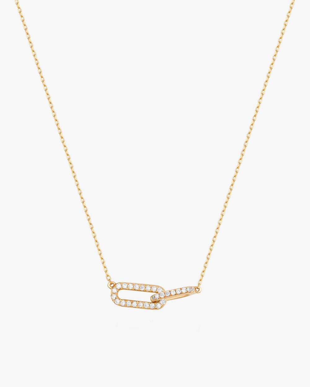 CARNEGIE DIAMOND LINK NECKLACE - Shop Cupcakes and Cashmere