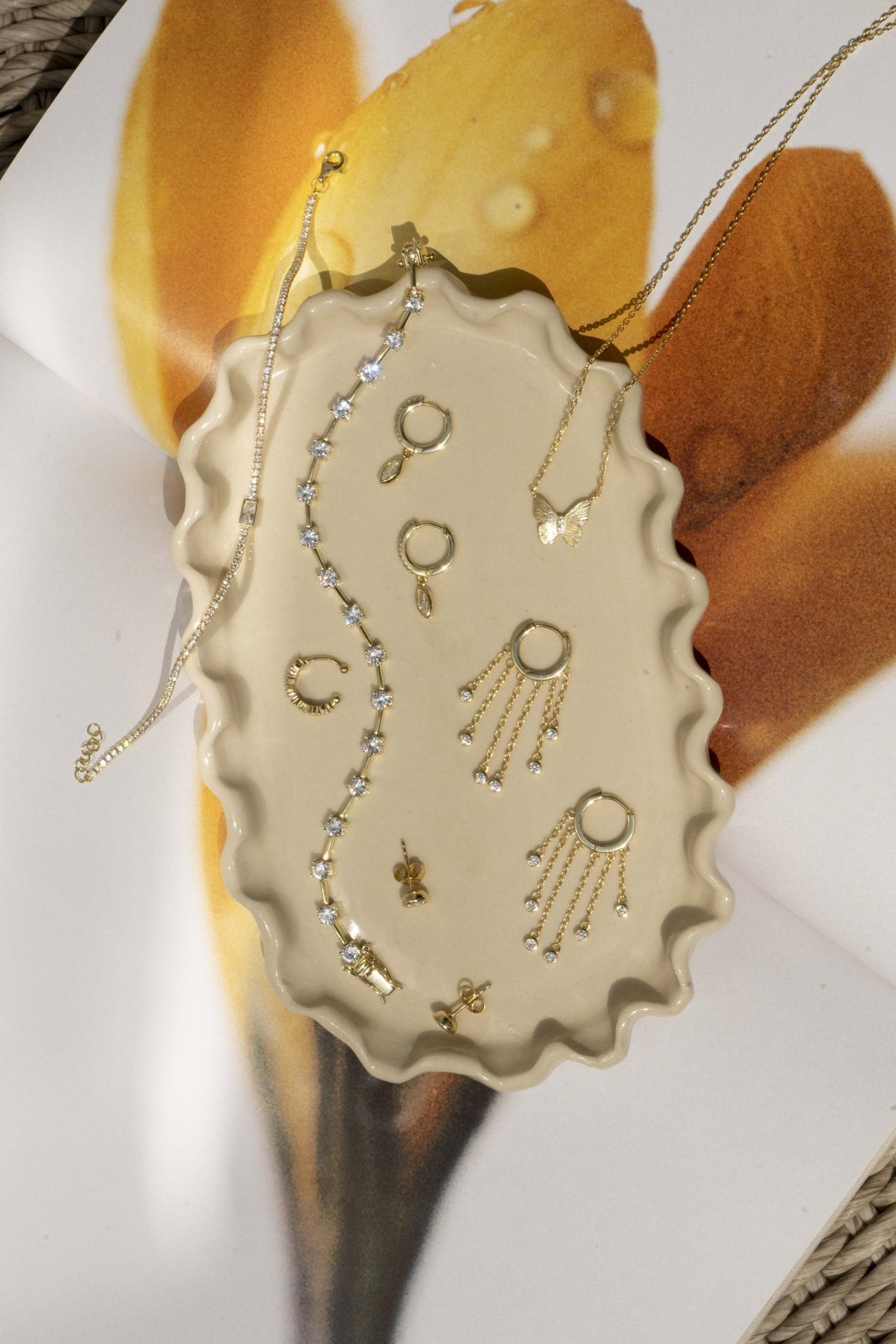 CAROLINA CZ STATION TENNIS BRACELET - Shop Cupcakes and Cashmere