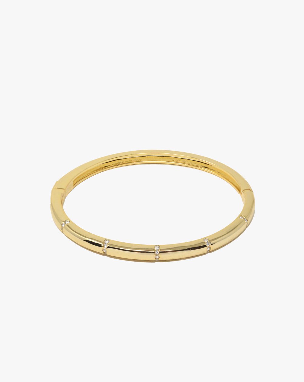 CECE CZ STRIPED BANGLE - Shop Cupcakes and Cashmere