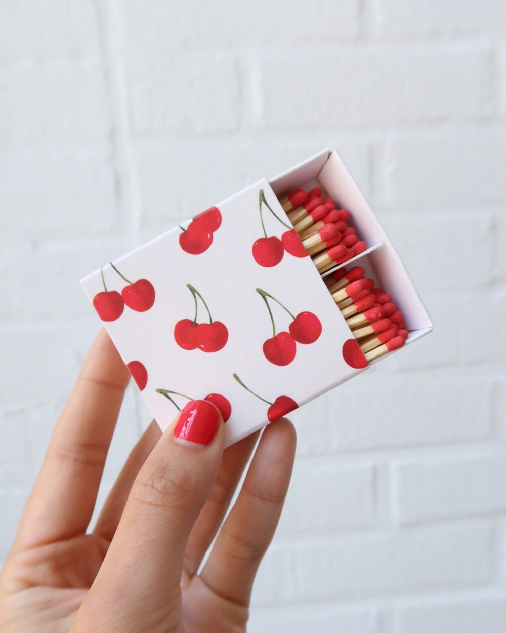 CHERRIES MATCHBOX - Shop Cupcakes and Cashmere