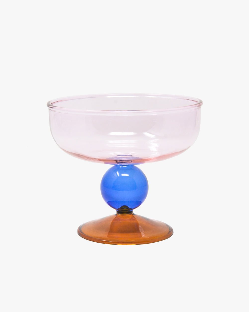 Footed glass dessert bowls hotsell