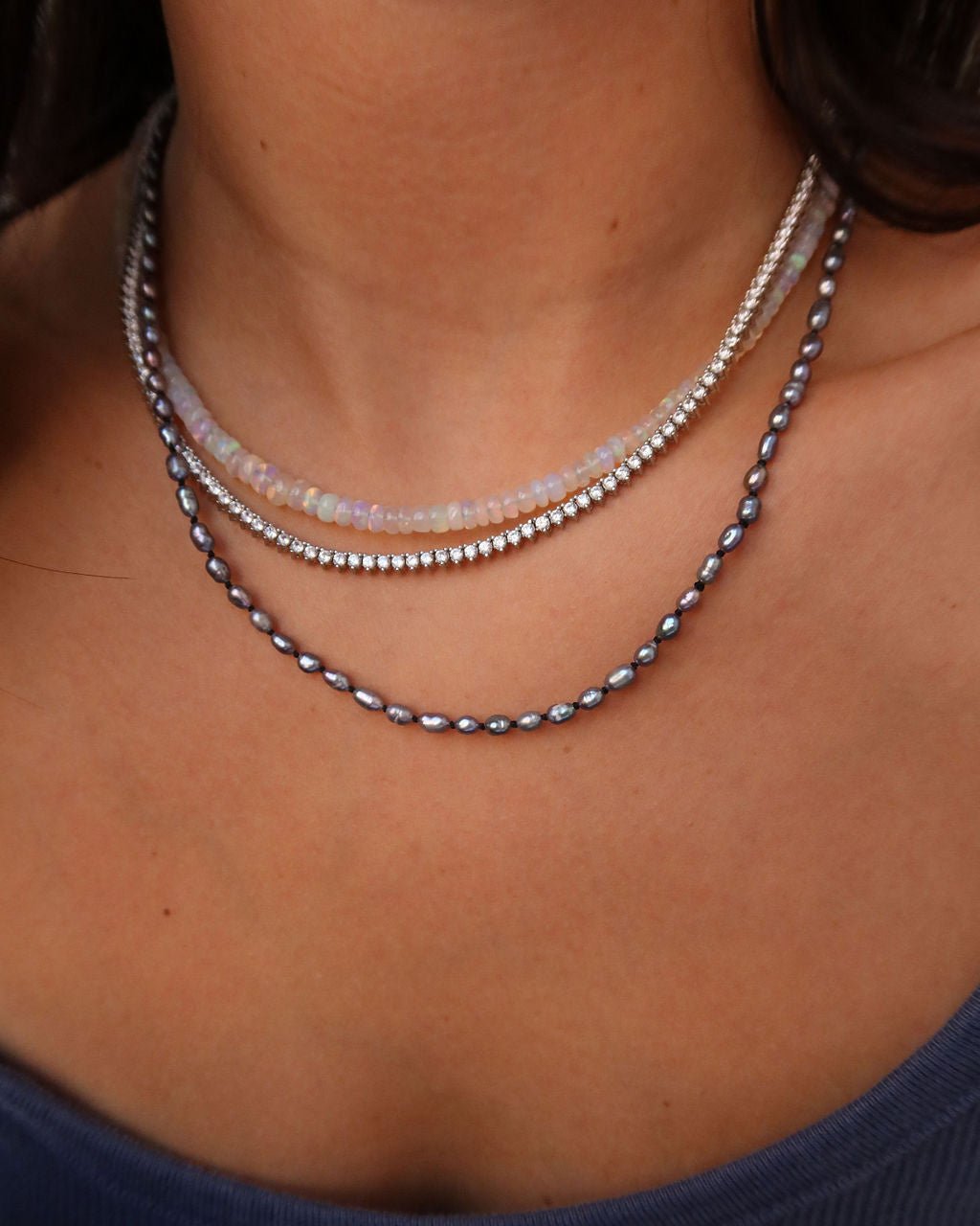 GABRIELLA PEACOCK PEARL NECKLACE - Shop Cupcakes and Cashmere