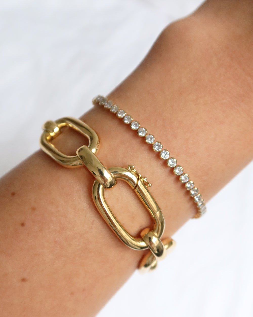 GIGI BOLD LINK BRACELET - Shop Cupcakes and Cashmere