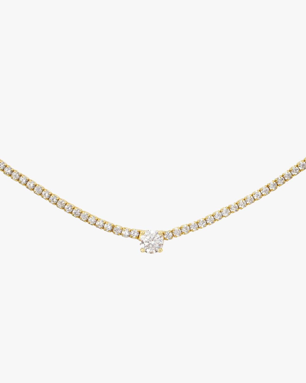 IVY SOLITAIRE TENNIS CHOKER - Shop Cupcakes and Cashmere