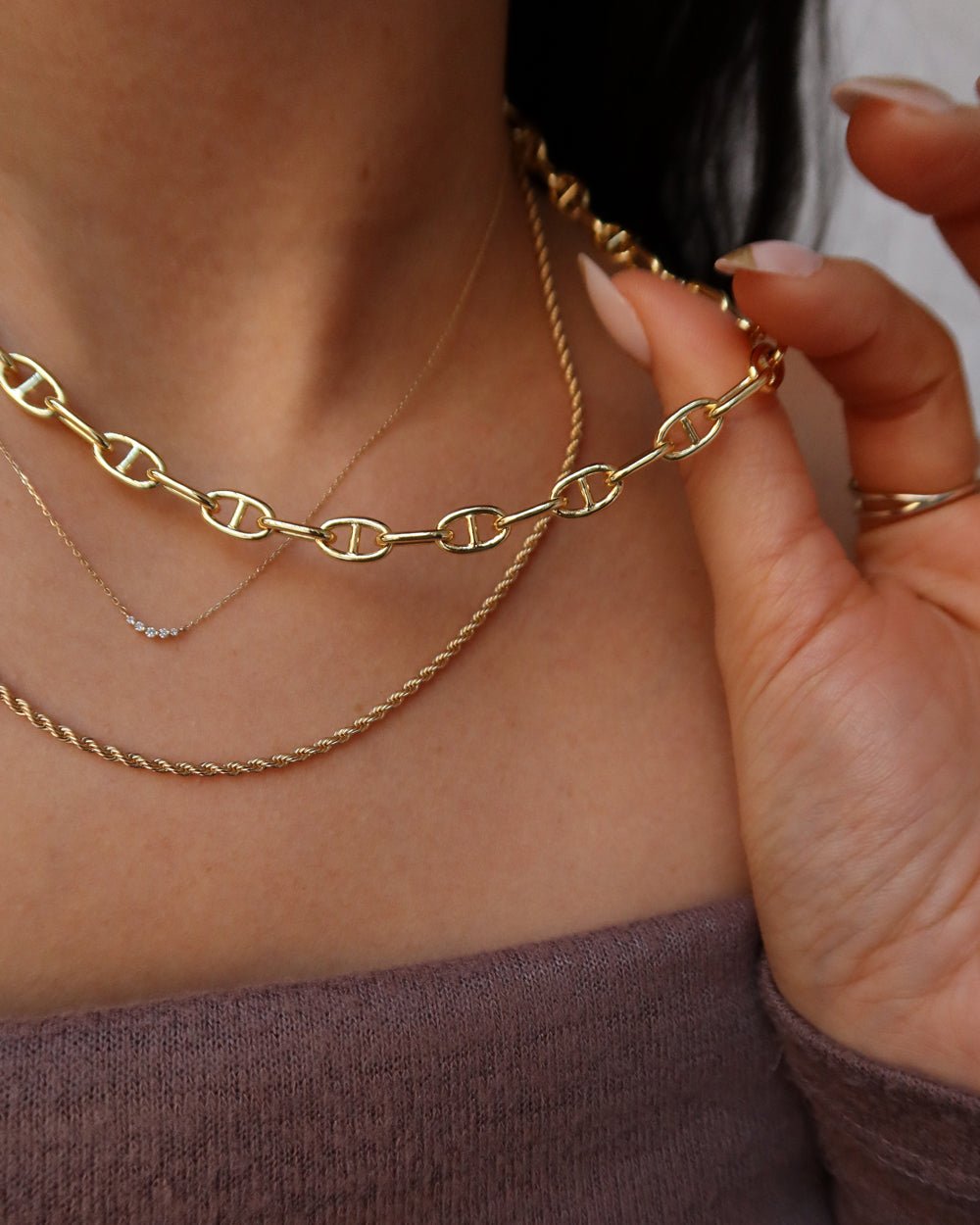 LIANNA LAYERING ROPE NECKLACE - Shop Cupcakes and Cashmere