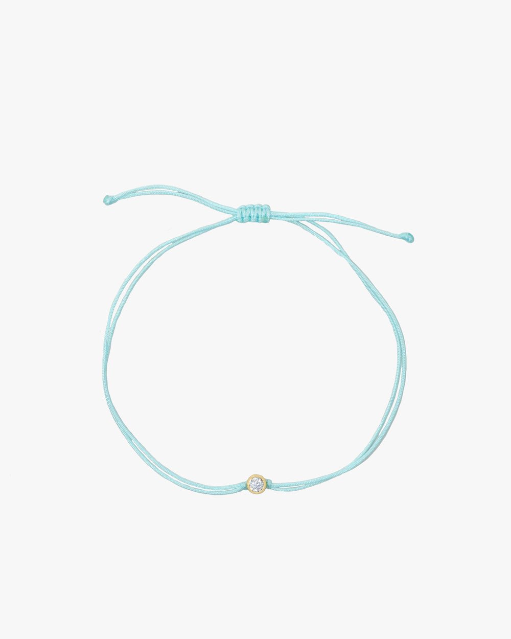 LINDY BEZEL CZ CORD BRACELET - Shop Cupcakes and Cashmere