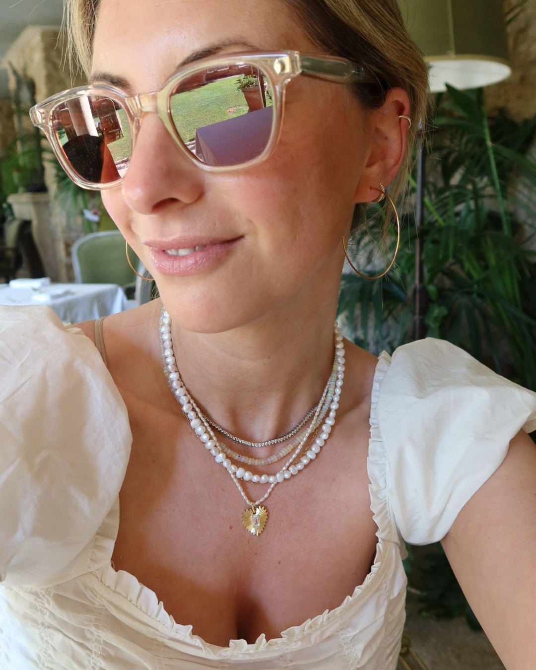 MALLORY OPAL NECKLACE - Shop Cupcakes and Cashmere