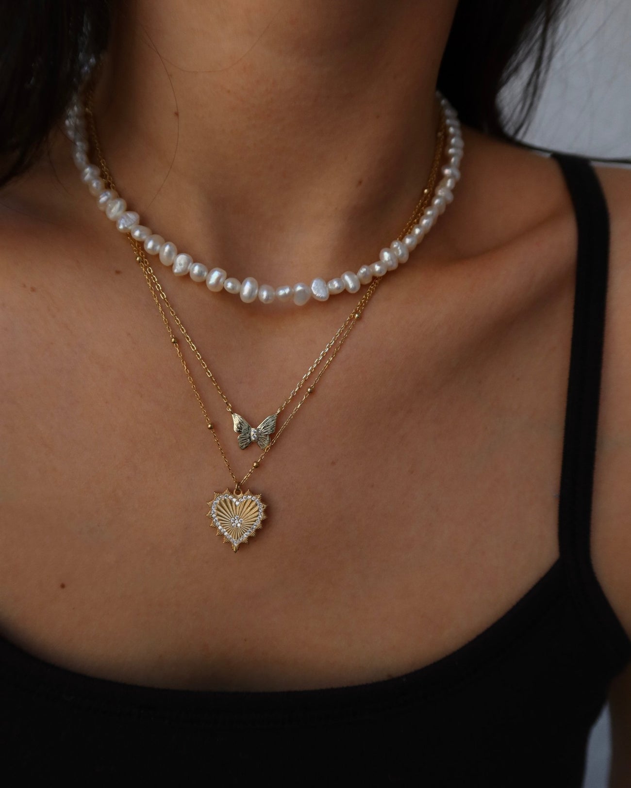 MARIAH BUTTERFLY PENDANT NECKLACE - Shop Cupcakes and Cashmere