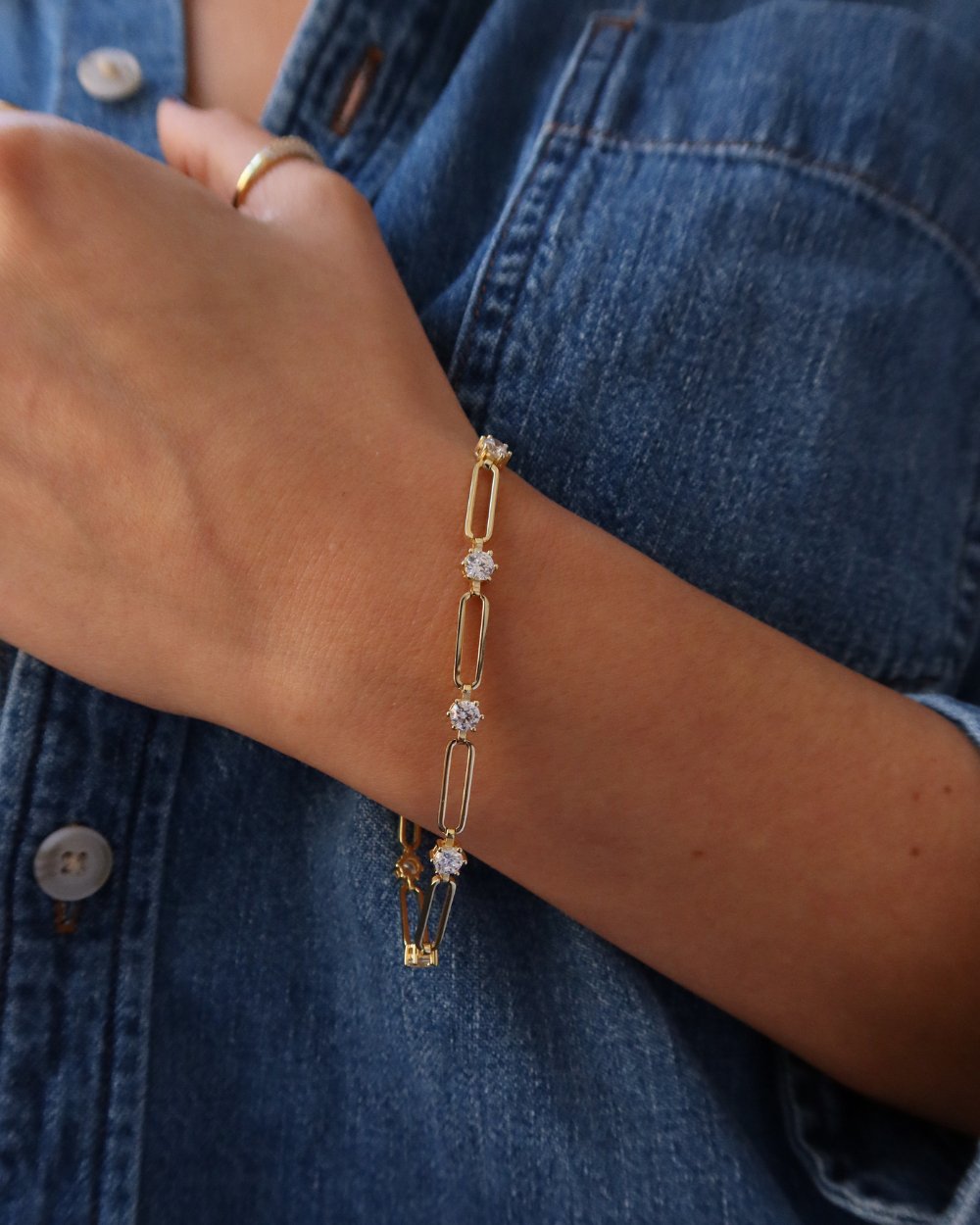 Crockery Mix Chain Bracelet | GARNI ONLINE STORE