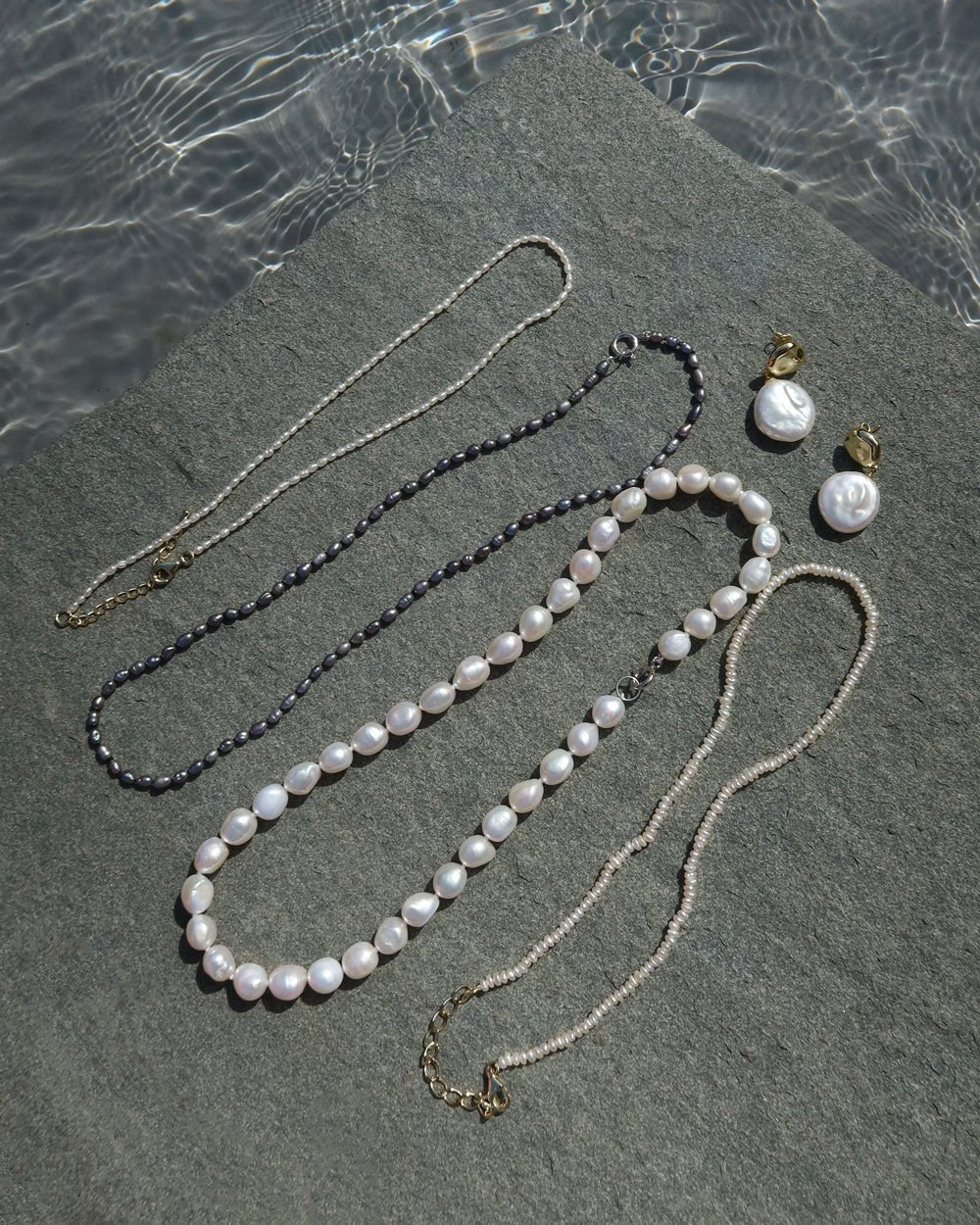 ODETTE WHITE BAROQUE PEARL NECKLACE - Shop Cupcakes and Cashmere