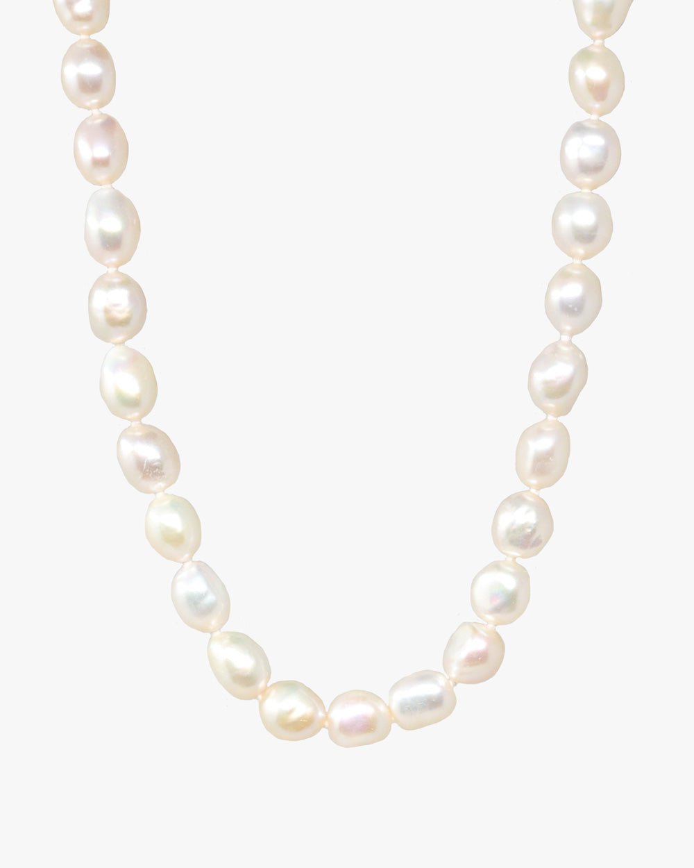 ODETTE WHITE BAROQUE PEARL NECKLACE - Shop Cupcakes and Cashmere