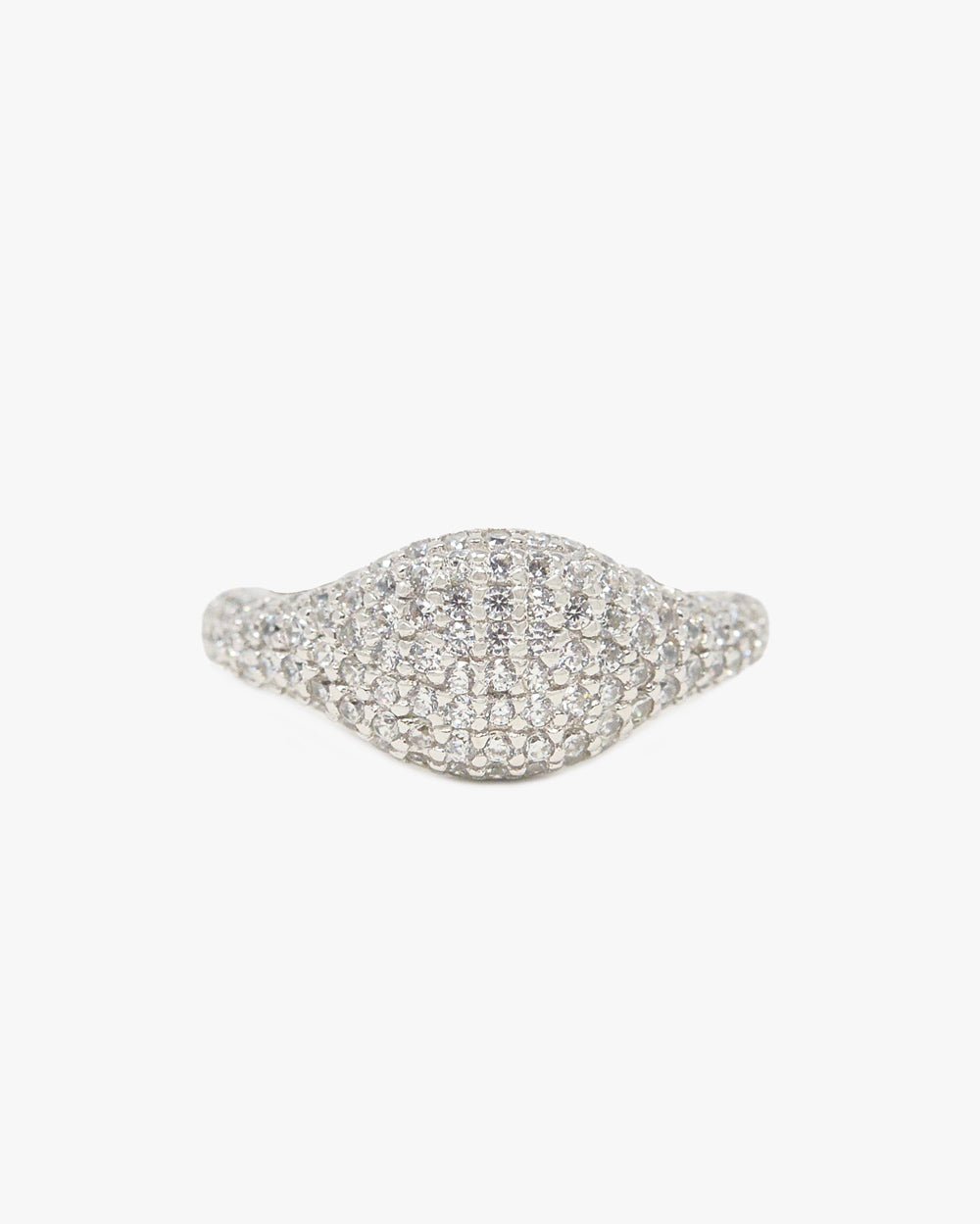 PENELOPE PAVÉ SIGNET RING - Shop Cupcakes and Cashmere