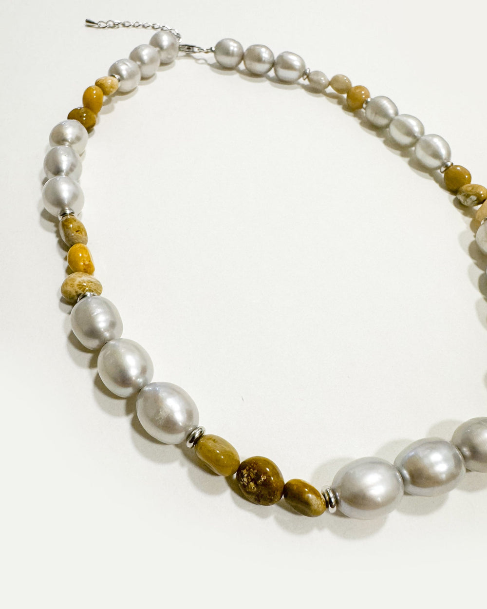 POLISHED STONE FWP NECKLACE SAMPLE - Shop Cupcakes and Cashmere