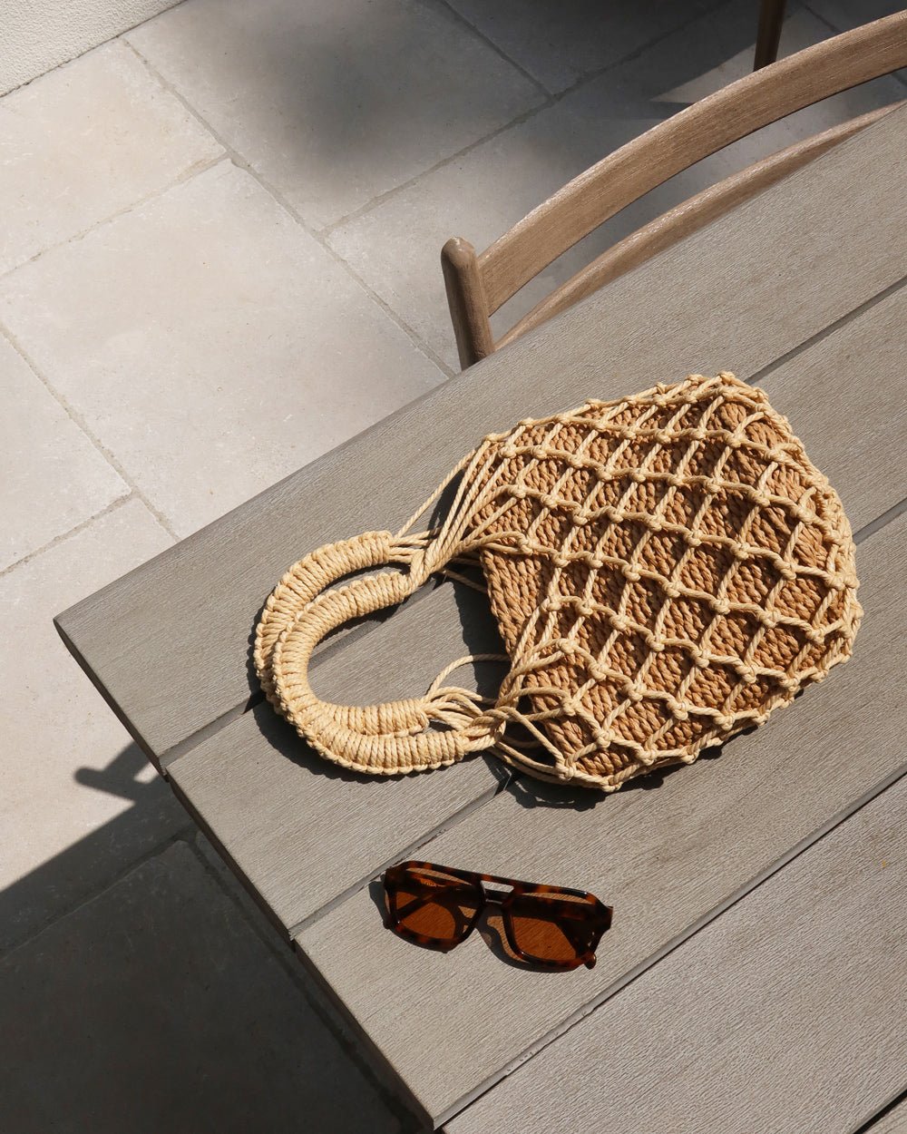 RAW RATTAN STRAW BUCKET BAG - Shop Cupcakes and Cashmere