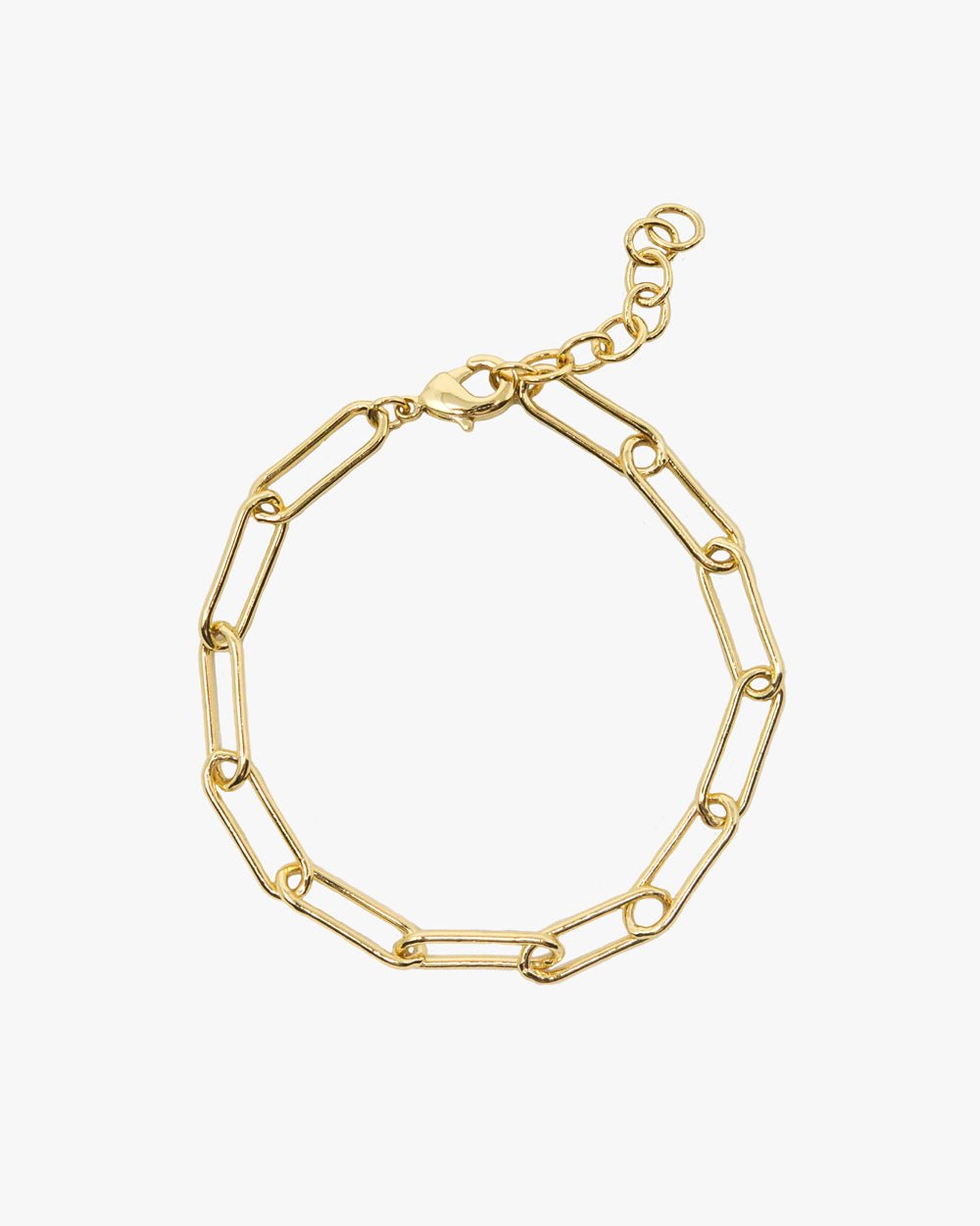 SABRINA GOLD LINK BRACELET - Shop Cupcakes and Cashmere