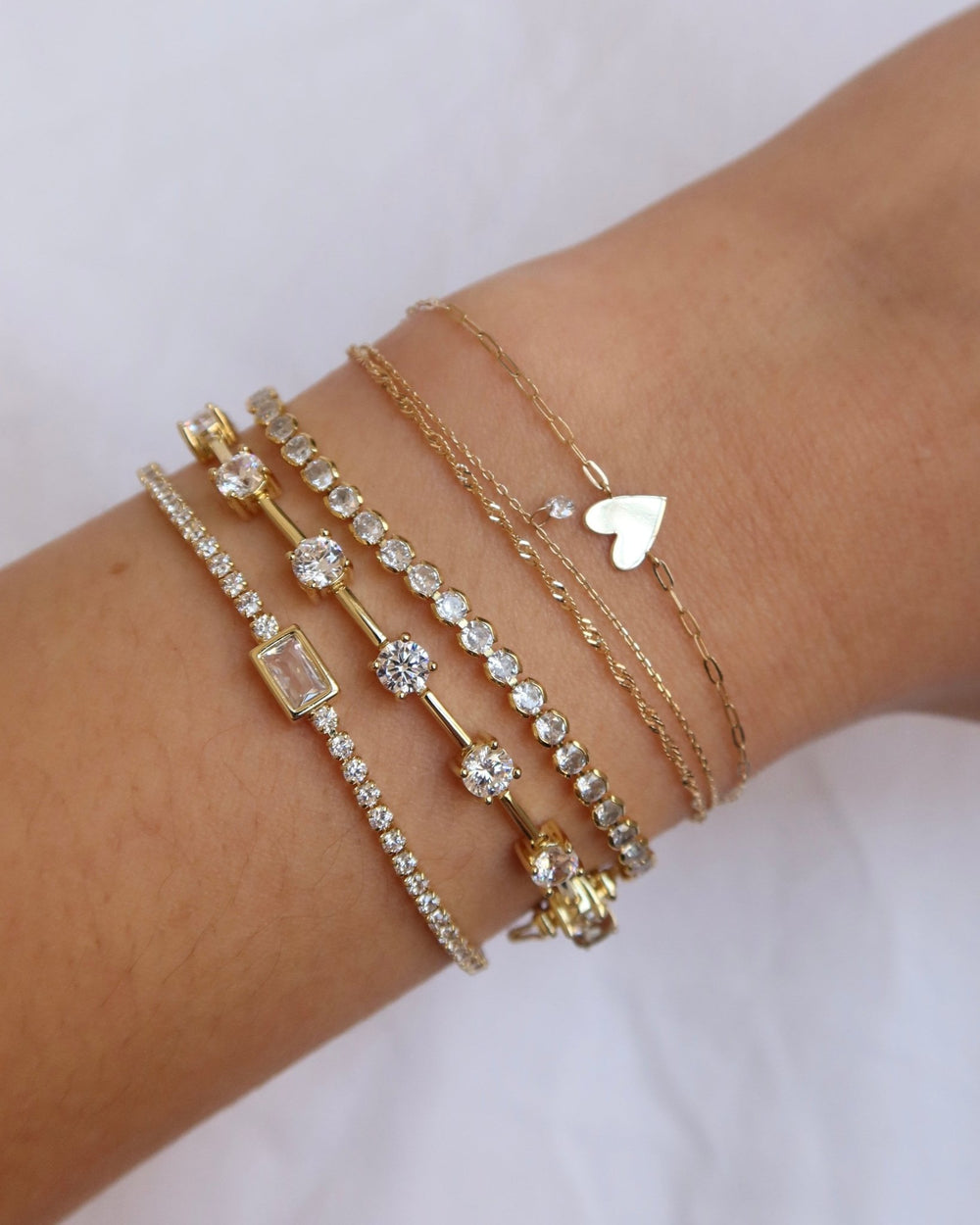 SANTORINI 14K GOLD TWIST CHAIN BRACELET - Shop Cupcakes and Cashmere