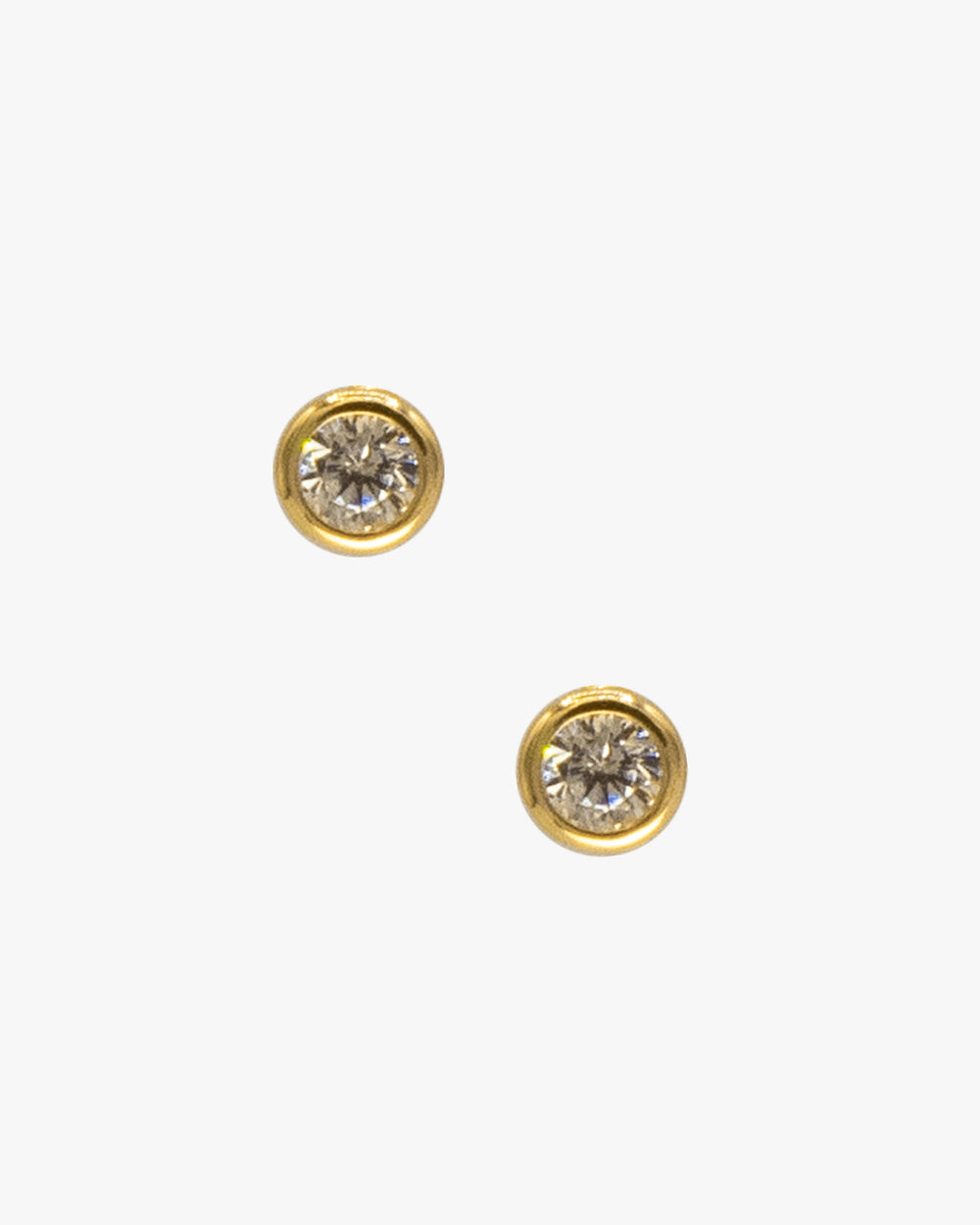 THE ANNA BEZEL STUDS - Shop Cupcakes and Cashmere