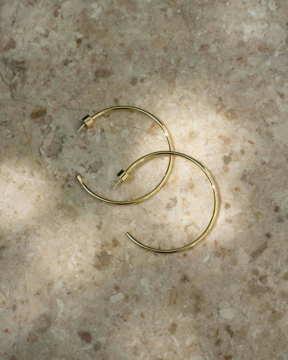 THE MONICA OVERSIZED GOLD HOOPS - Shop Cupcakes and Cashmere