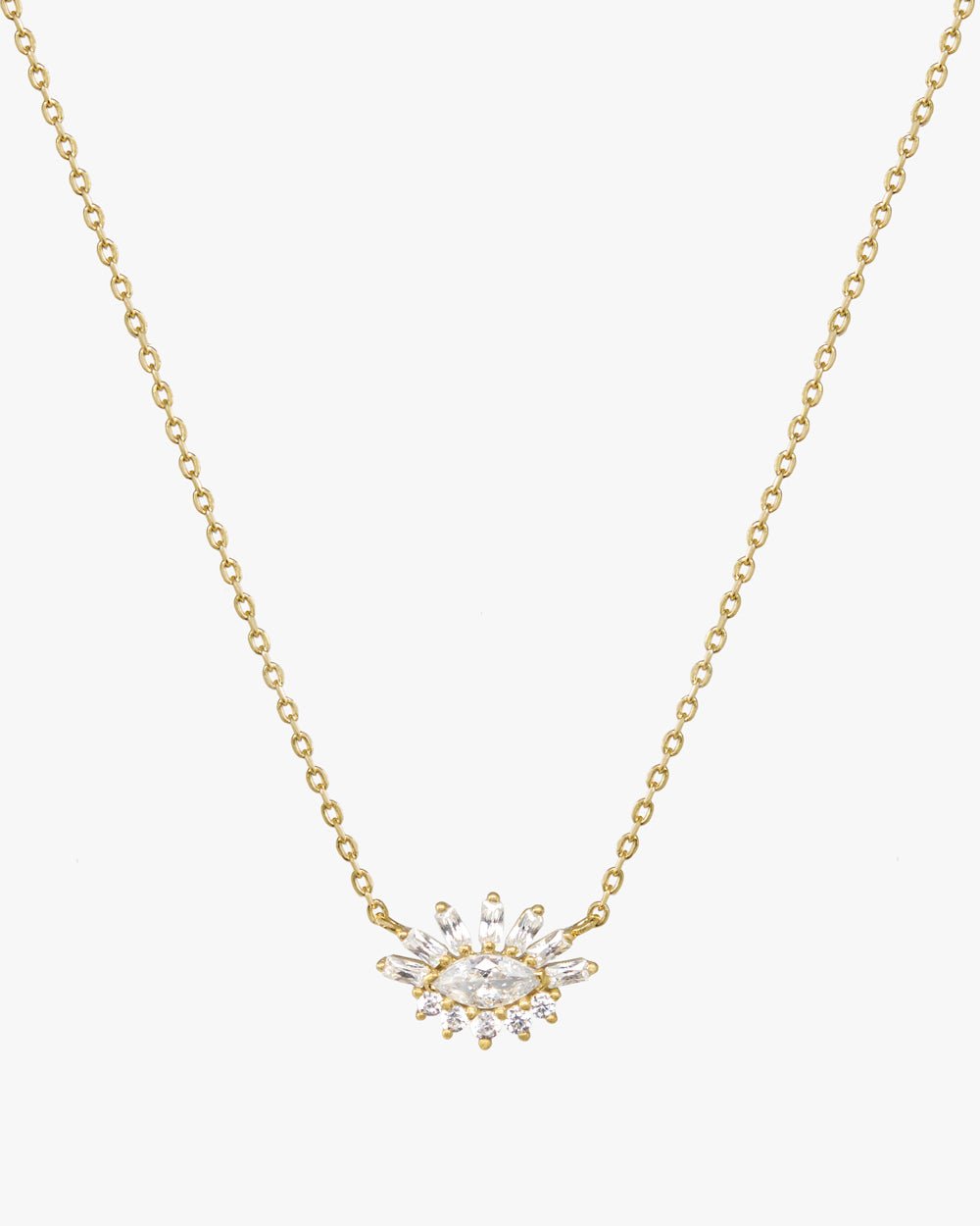 BECCA MARQUISE PENDANT NECKLACE - Shop Cupcakes and Cashmere