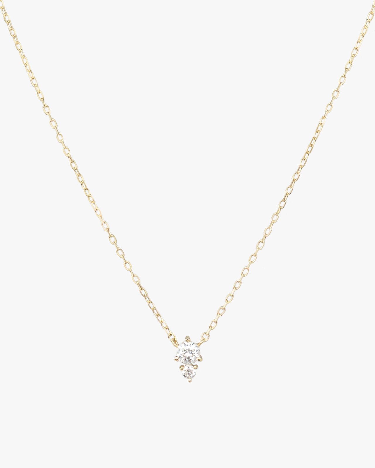 BRENTWOOD DIAMOND DUO NECKLACE - Shop Cupcakes and Cashmere