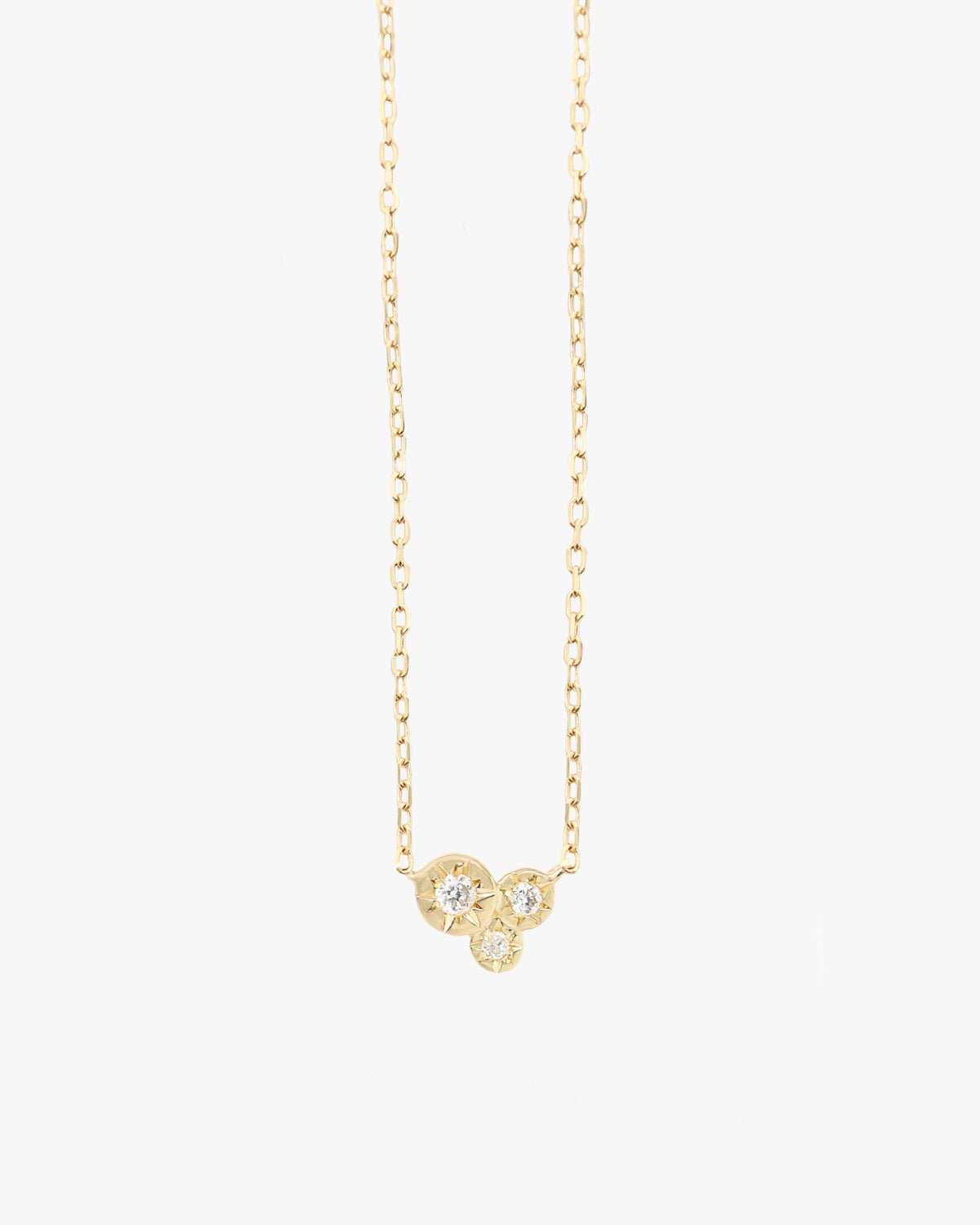 CAMBRIA CLUSTER DIAMOND NECKLACE - Shop Cupcakes and Cashmere