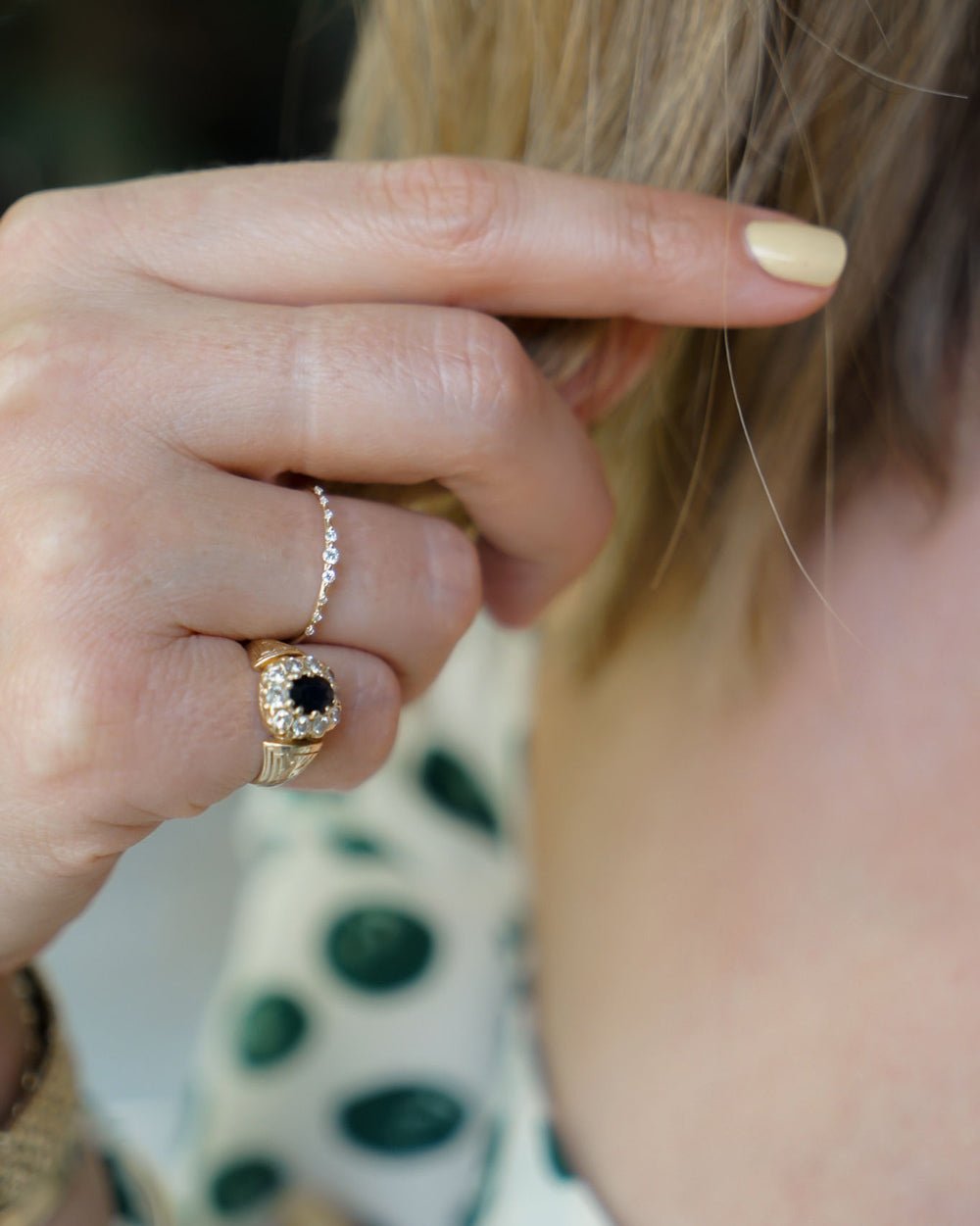 DANA POINT DEW DROP DIAMOND RING - Shop Cupcakes and Cashmere