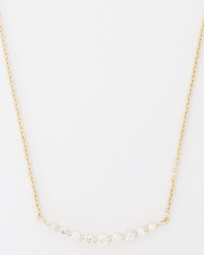 Presidio Diamond Bow Necklace - Shop Cupcakes and Cashmere