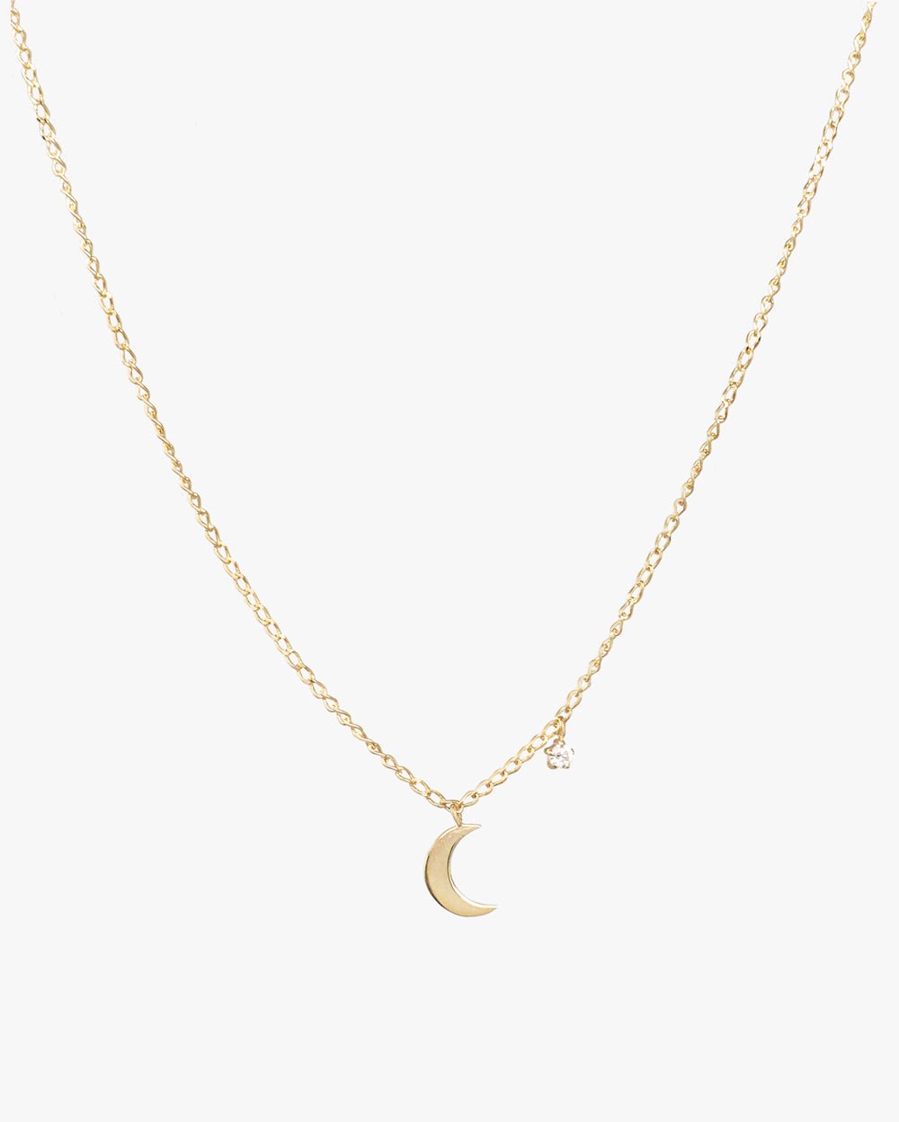GRIFFITH MOON AND DIAMOND NECKLACE - Shop Cupcakes and Cashmere