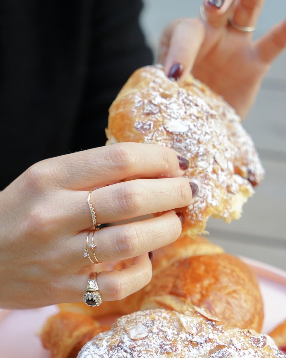 GSTAAD FLOATING DIAMOND RING - Shop Cupcakes and Cashmere