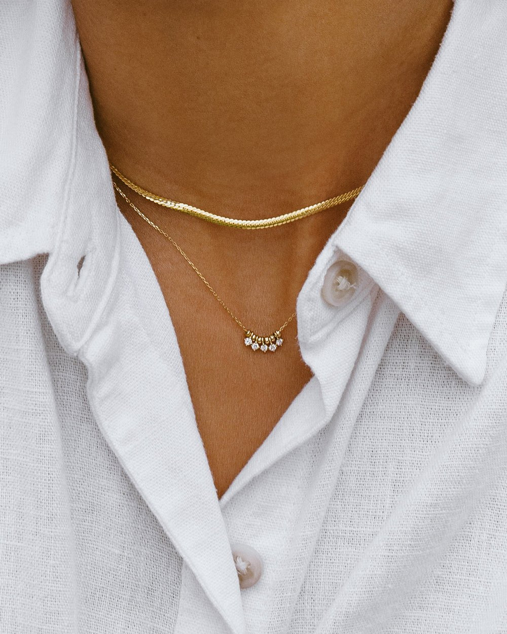 HARPER SNAKE CHAIN CHOKER - Shop Cupcakes and Cashmere