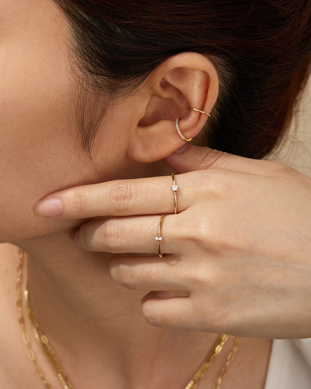 LARCHMONT 14K GOLD EAR CUFF - Shop Cupcakes and Cashmere