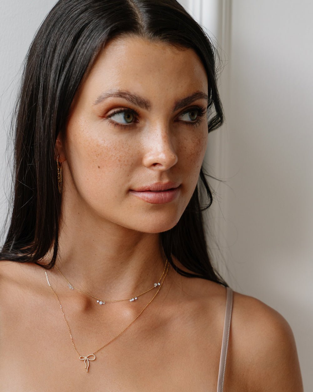 MARIN FLOATING DIAMOND CLUSTER NECKLACE - Shop Cupcakes and Cashmere
