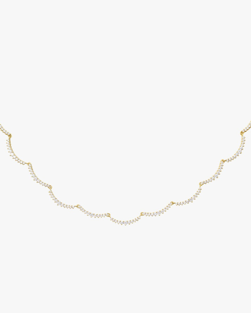 Tessa Chain Link Necklace - Shop Cupcakes and Cashmere Yellow Gold / Small