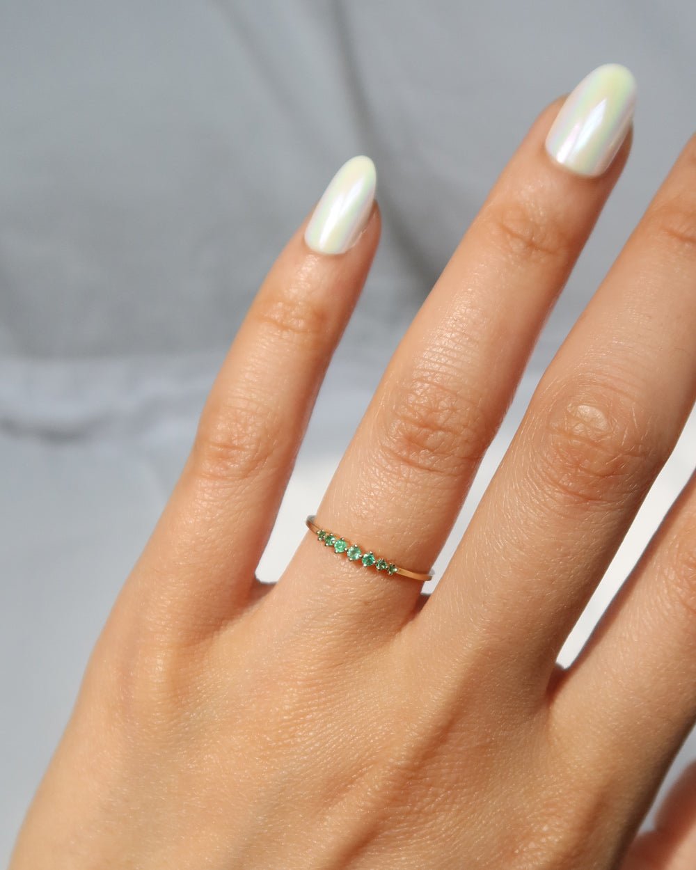 MEADOWS EMERALD RING - Shop Cupcakes and Cashmere