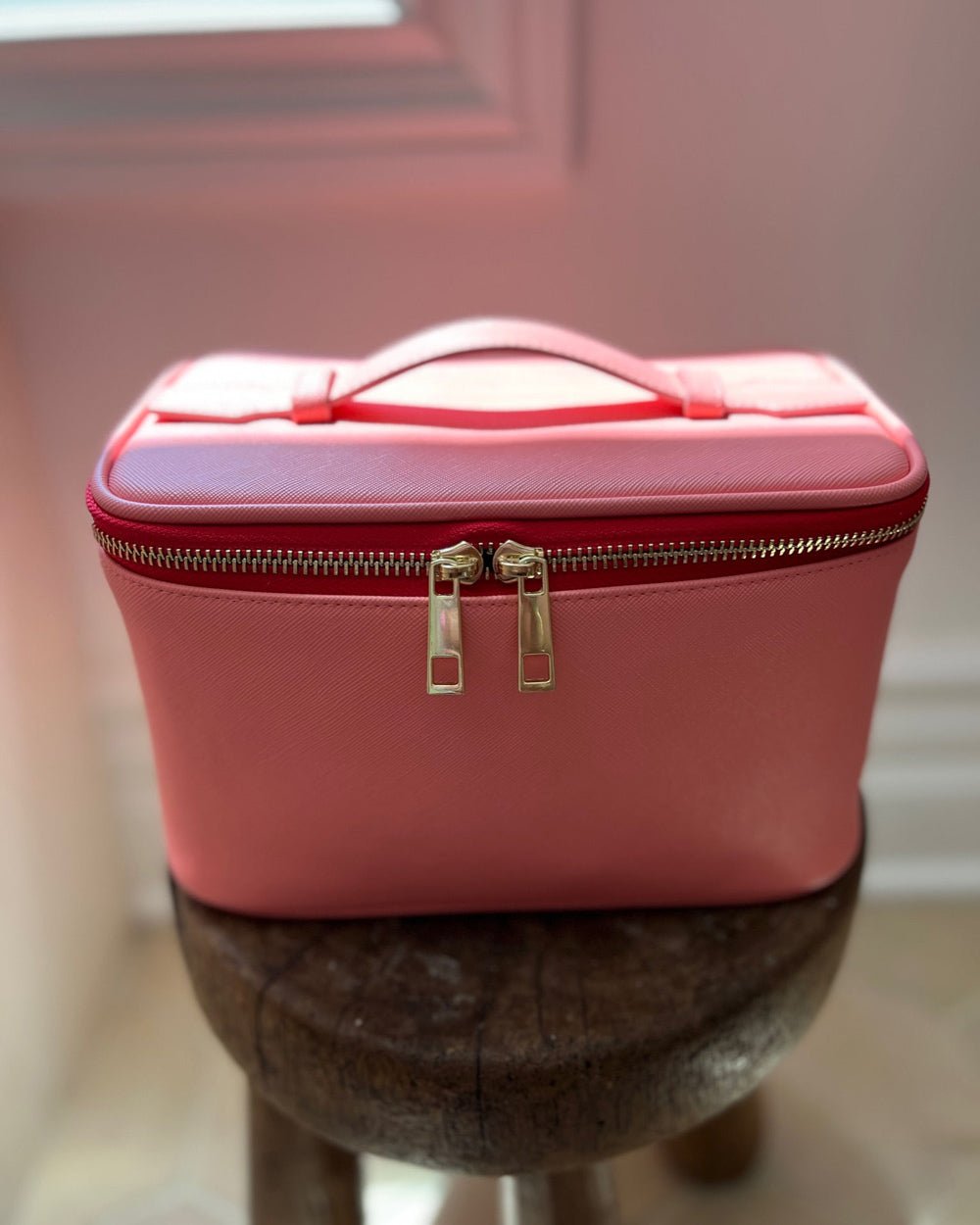 VS Pink Makeup Cosmetic top Bag