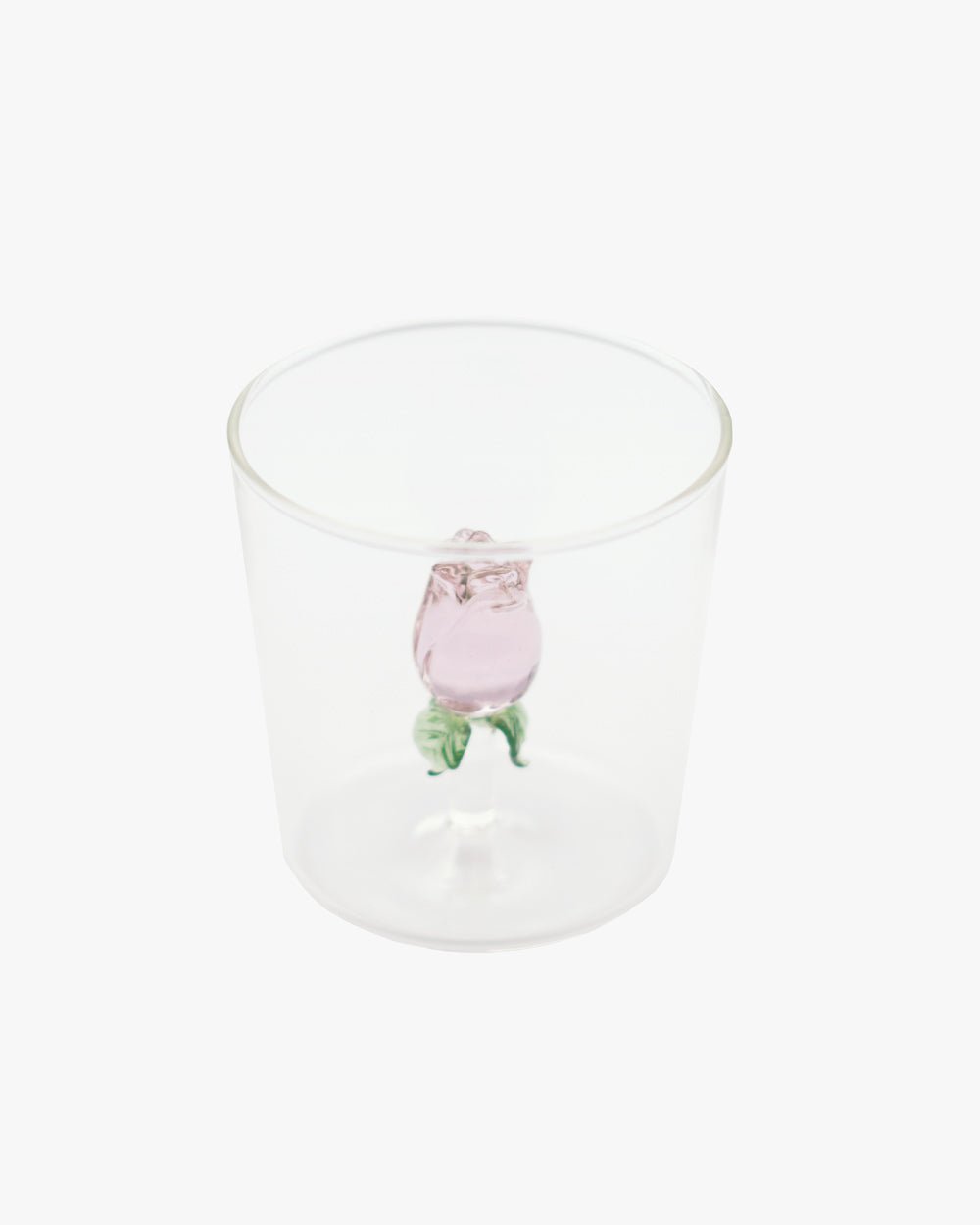 PINK ROSE GLASS CUP - Shop Cupcakes and Cashmere
