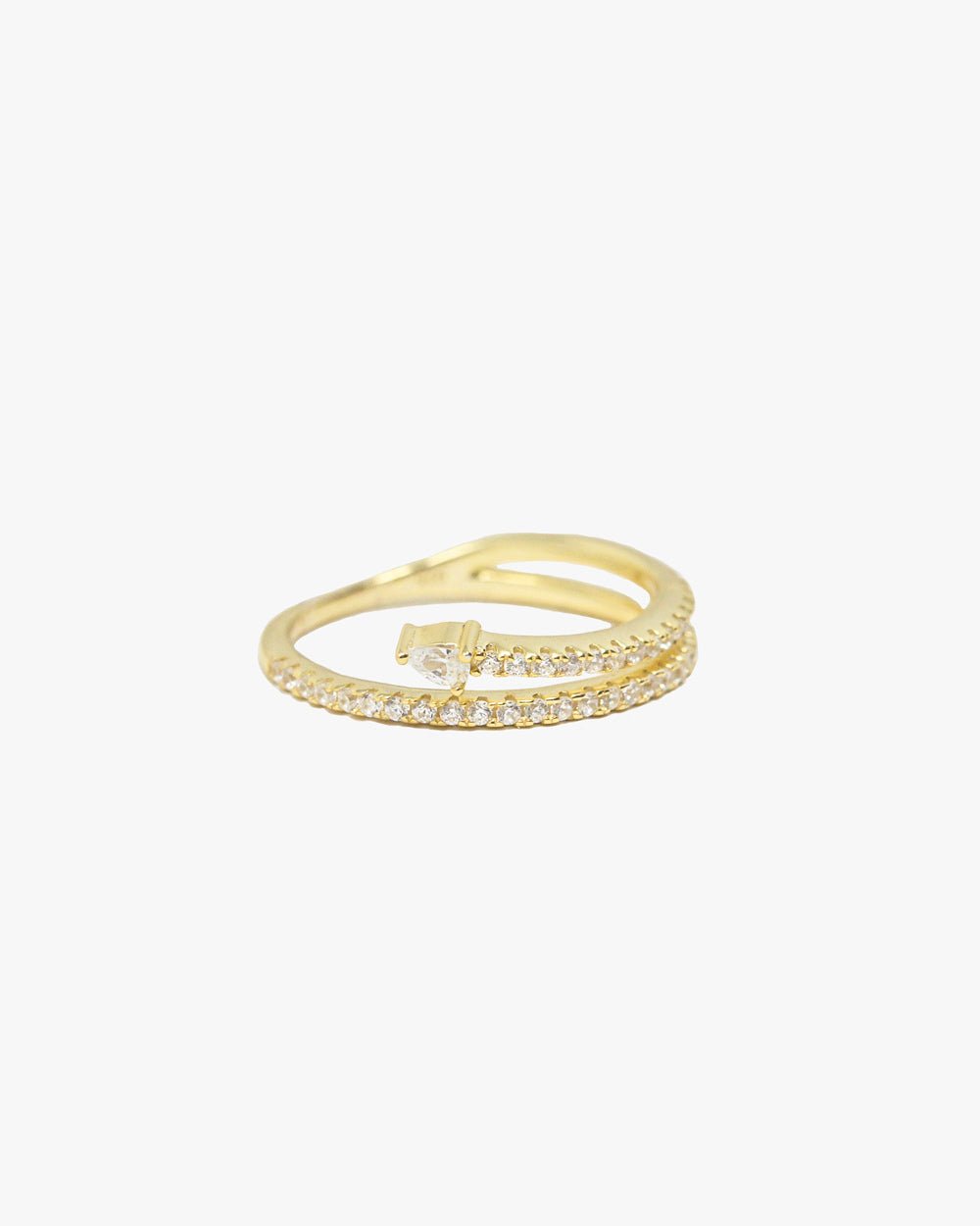 PIPER CZ WRAP RING - Shop Cupcakes and Cashmere