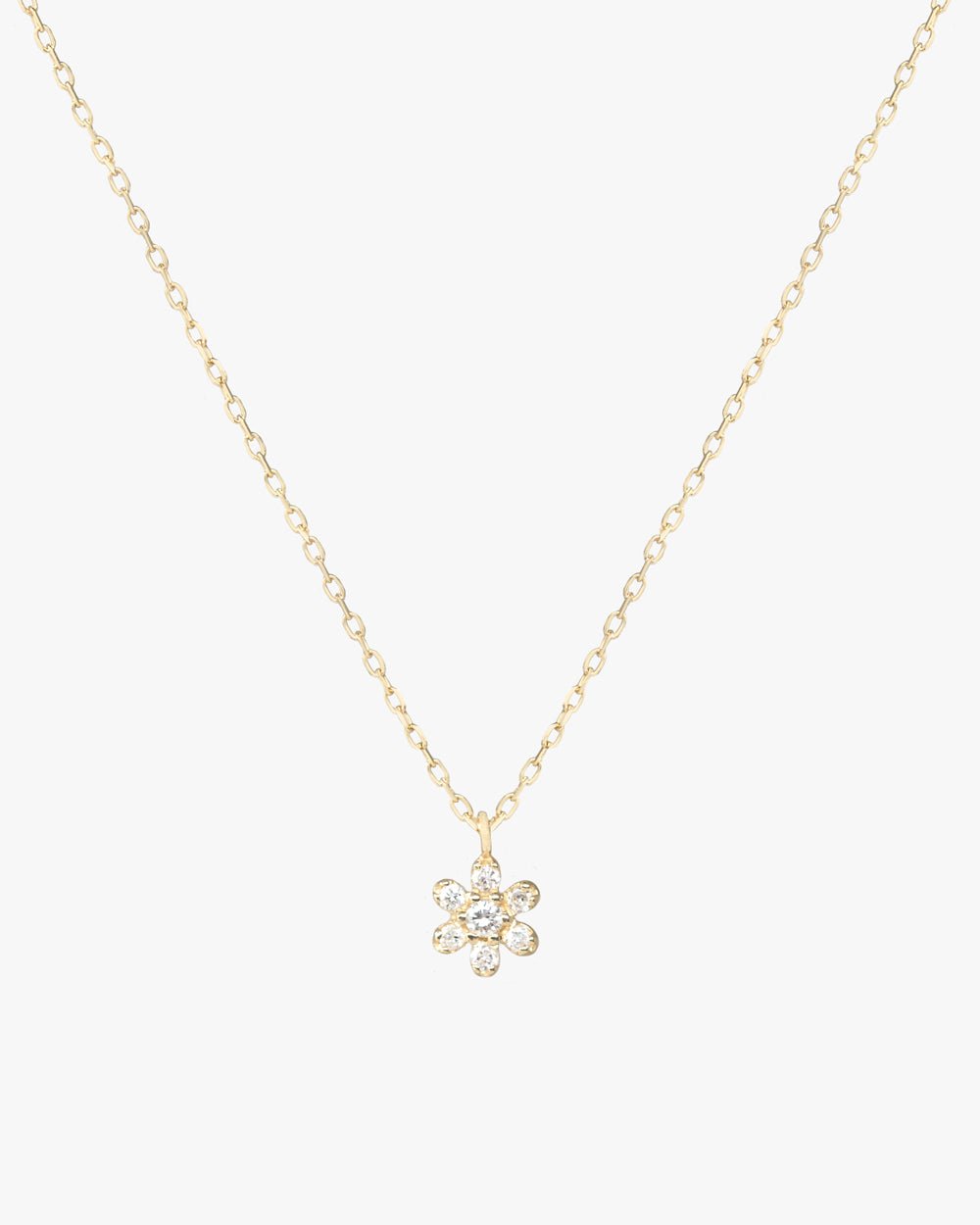PROVENCE DIAMOND FLOWER NECKLACE - Shop Cupcakes and Cashmere