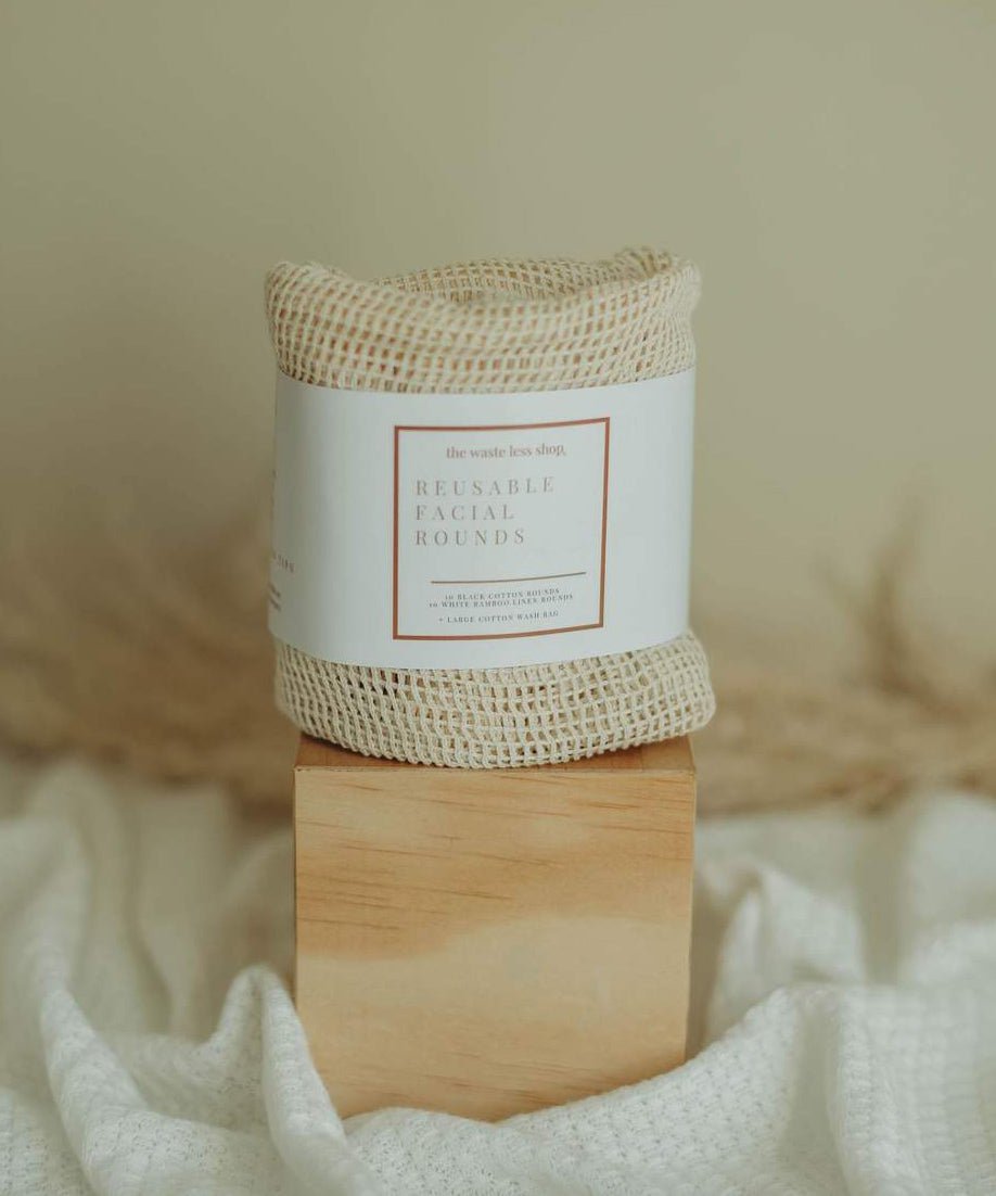 REUSABLE FACIAL ROUNDS WITH WASH BAG - Shop Cupcakes and Cashmere