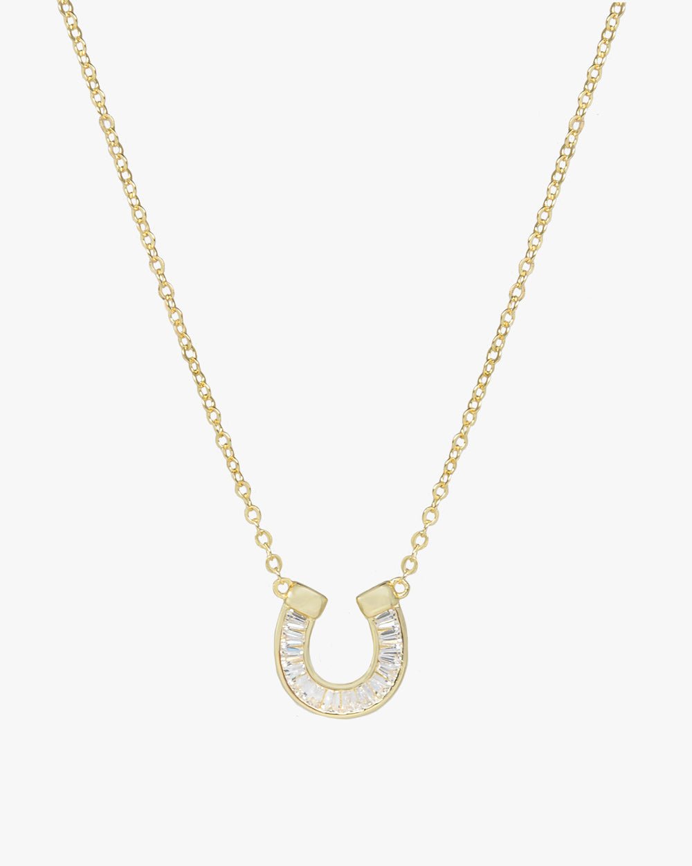ROSLYN HORSESHOE PENDANT - Shop Cupcakes and Cashmere