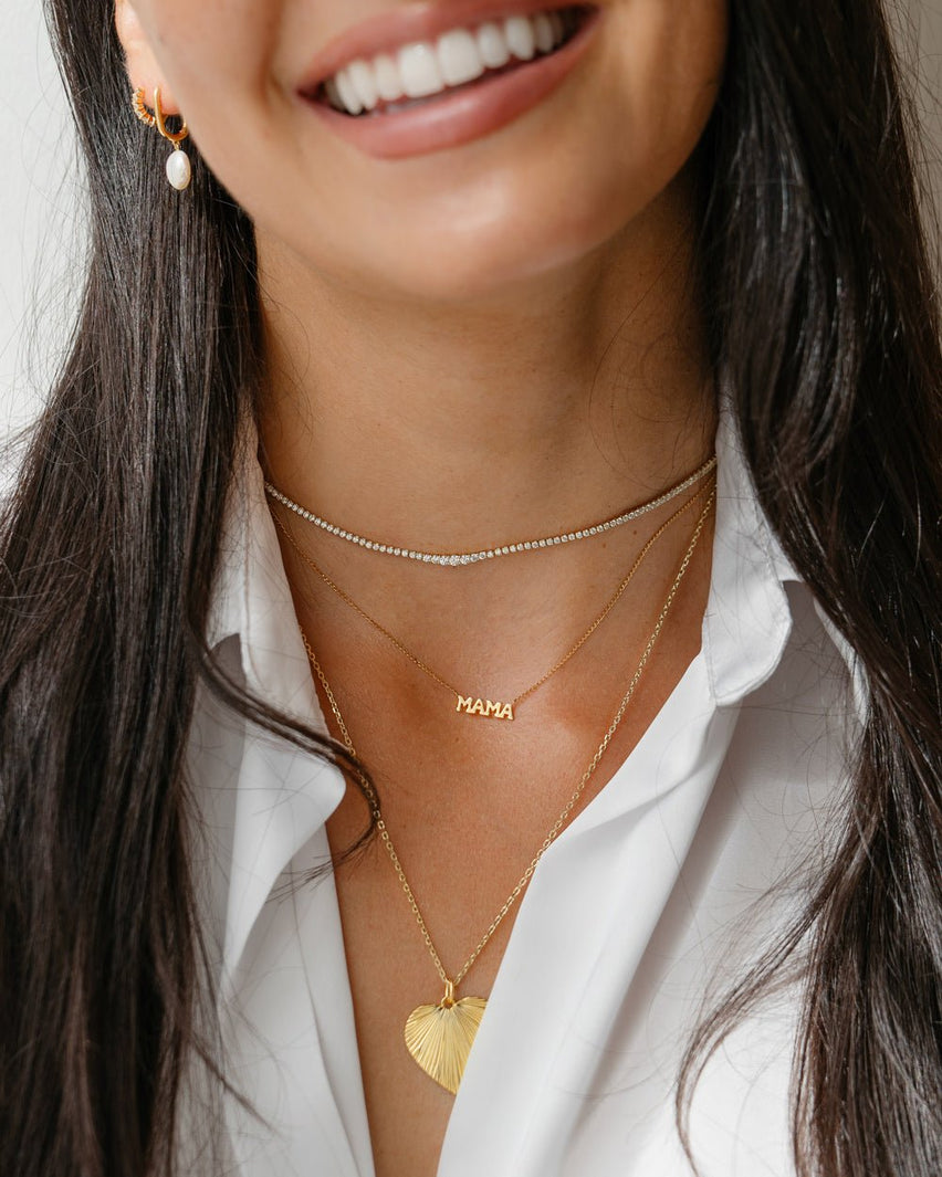 Tessa Chain Link Necklace - Shop Cupcakes and Cashmere Yellow Gold / Small