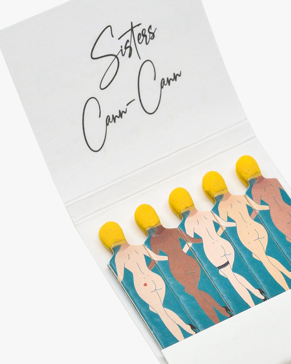 'SISTERS CANN-CANN' MATCHES (SET OF 3) - Shop Cupcakes and Cashmere