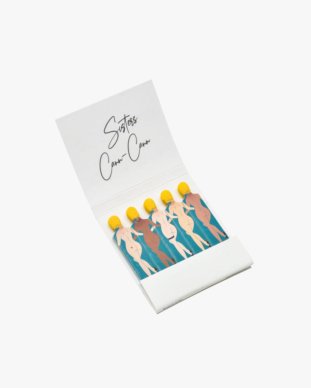 sisters cann-cann' matches (set of 3) - $12