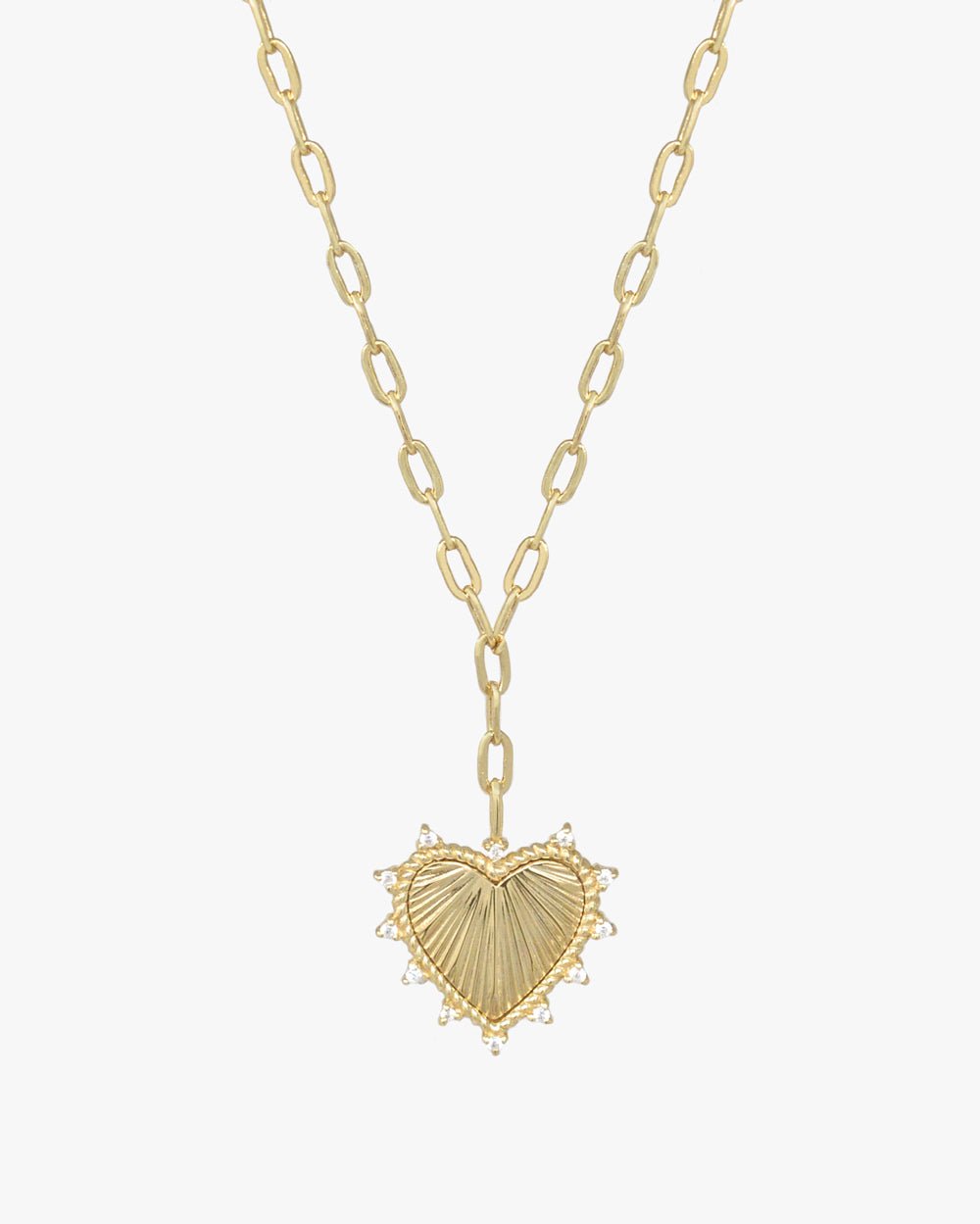 SLOAN HEART NECKLACE - Shop Cupcakes and Cashmere