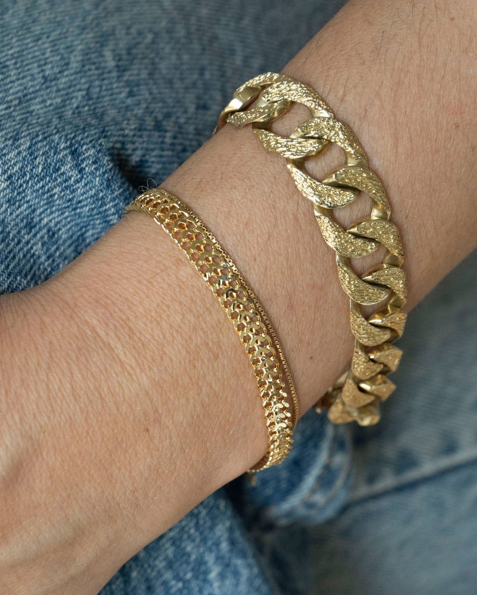 VICTORIA DOUBLE LINK BRACELET (GIFT WITH PURCHASE) - Shop Cupcakes and Cashmere